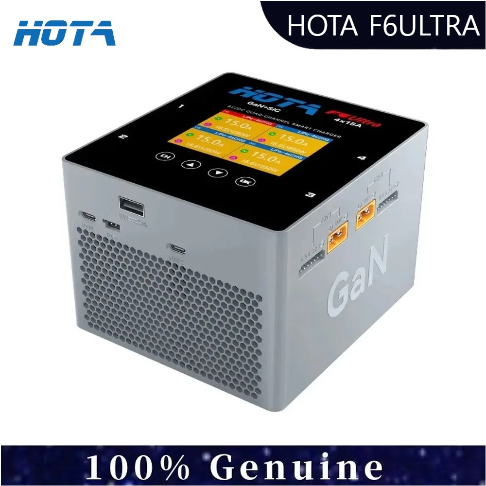 Drone Battery Smart - Carregador Inteligente HOTA F6 Ultra de