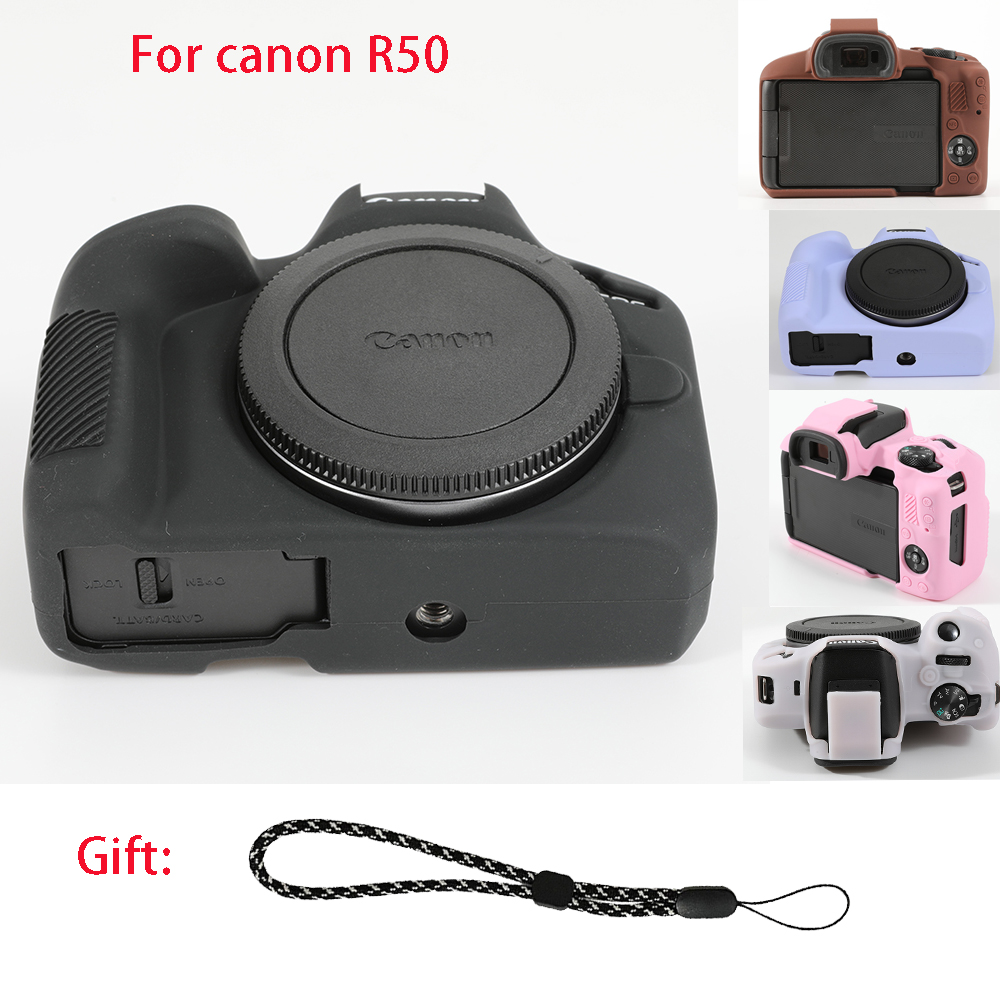 Canon Camera Eos R50 - Bolsa de Silicone para Câmera Adequada