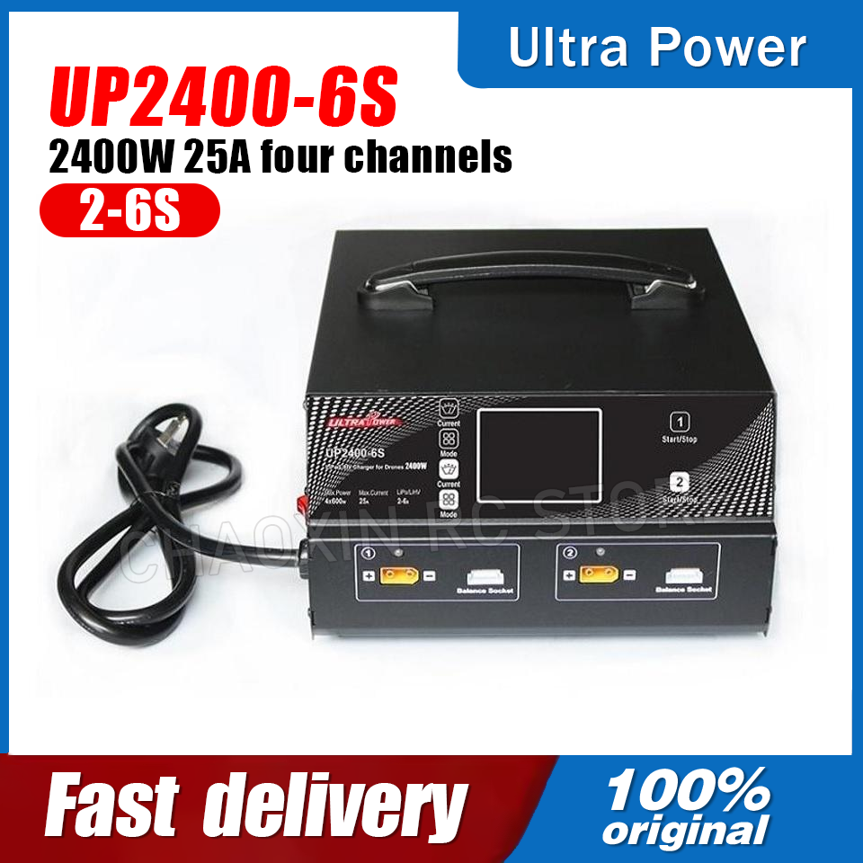 Drone Battery 6S - Carregador de Drone ULTRA POWER UP2400-6S