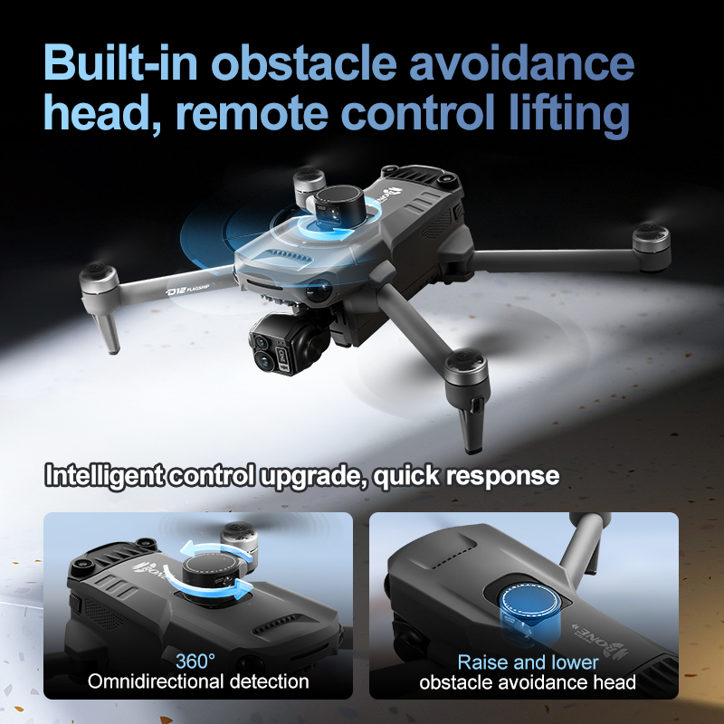 Drone RC Quadricóptero 8K com  - Drone Battery Box avaliação e preço