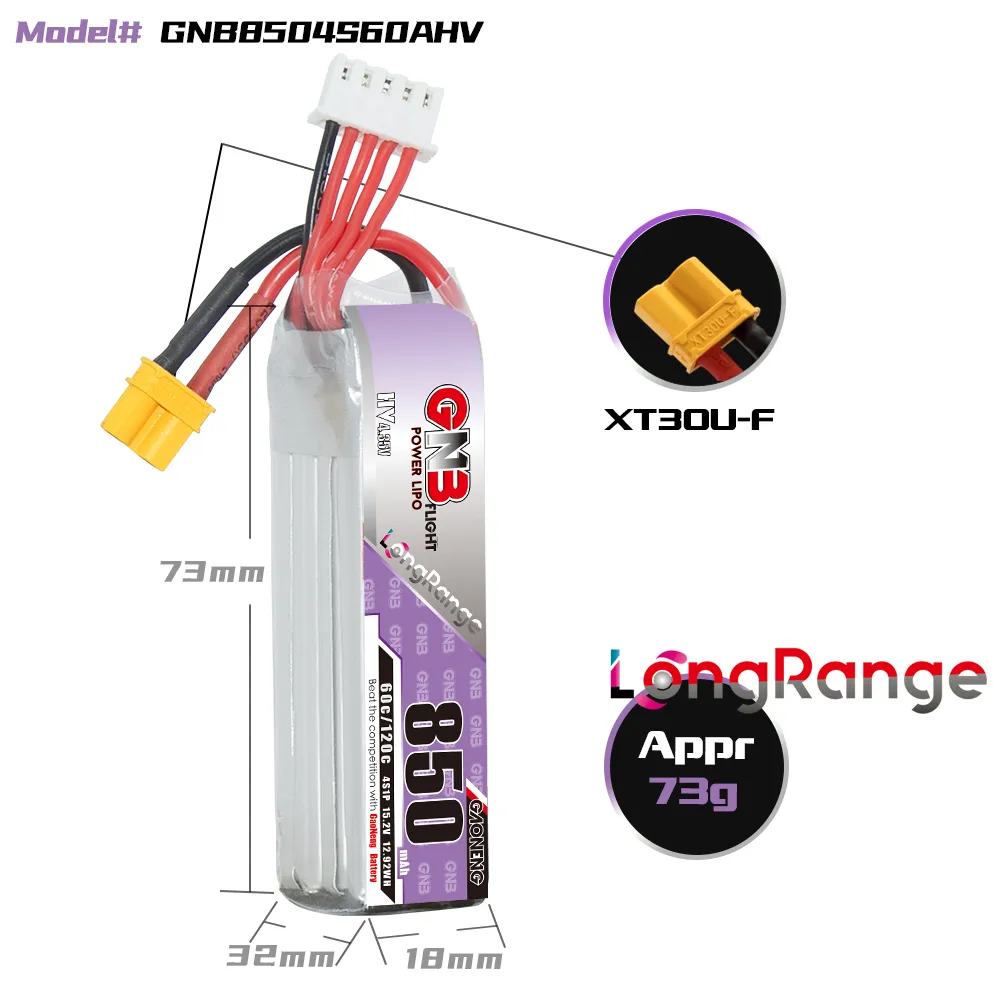 Bateria GAONENG GNB LiPo 850mA - Drone Battery Li-Ion avaliação e preço