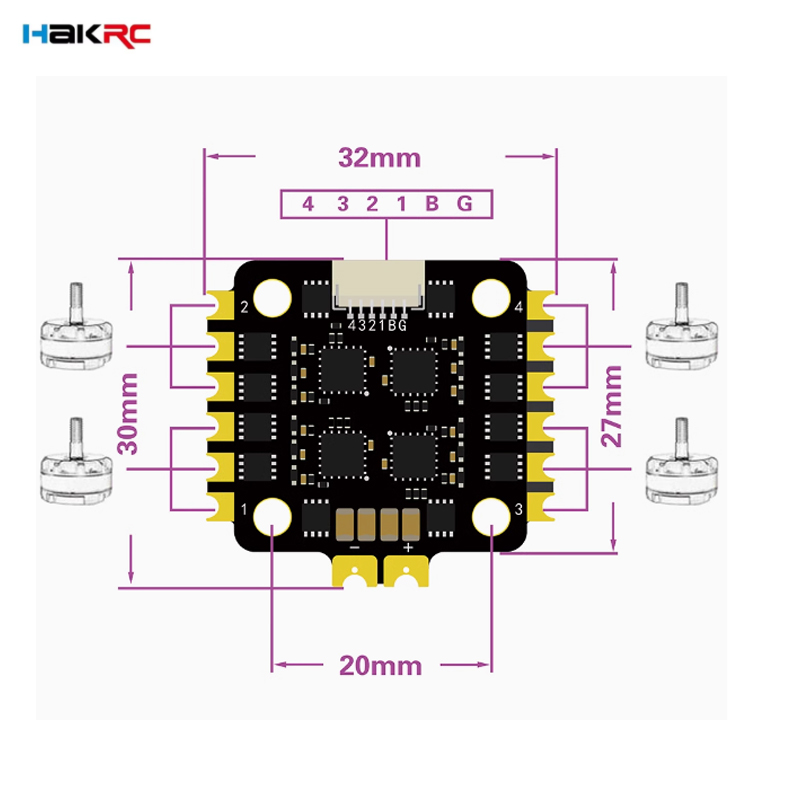 HAKRC BLHeli_S Mini 15A 25A ES - Drone Battery Box avaliação e preço