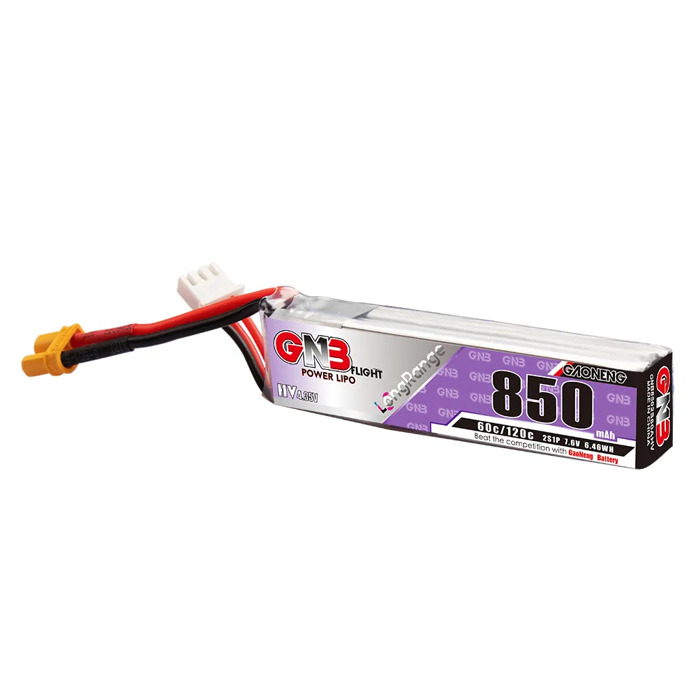 GAONENG GNB LiPo Bateria 850mA - Drone Battery Li-Ion avaliação e preço