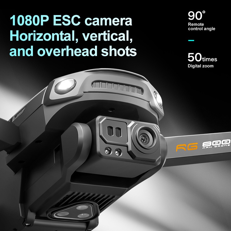 Novo drone rg800 max 1080p câm - Drone Battery Box avaliação e preço