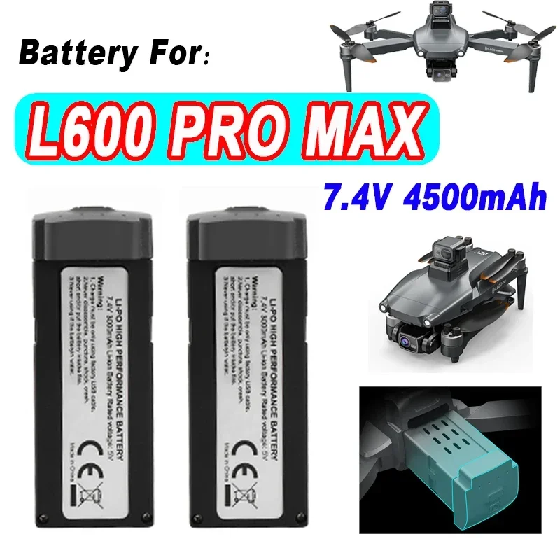 7.4v 4500mah L600 Pro Max Dron - Drone Battery Li-Ion avaliação e preço