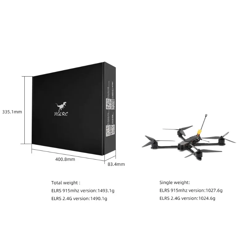 Drone FPV de Longo Alcance HGL - Drone Battery 6S avaliação e preço